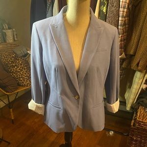 Baby blue size 12 petite banana republic blazer